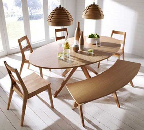 овальный стол деревянные стулья