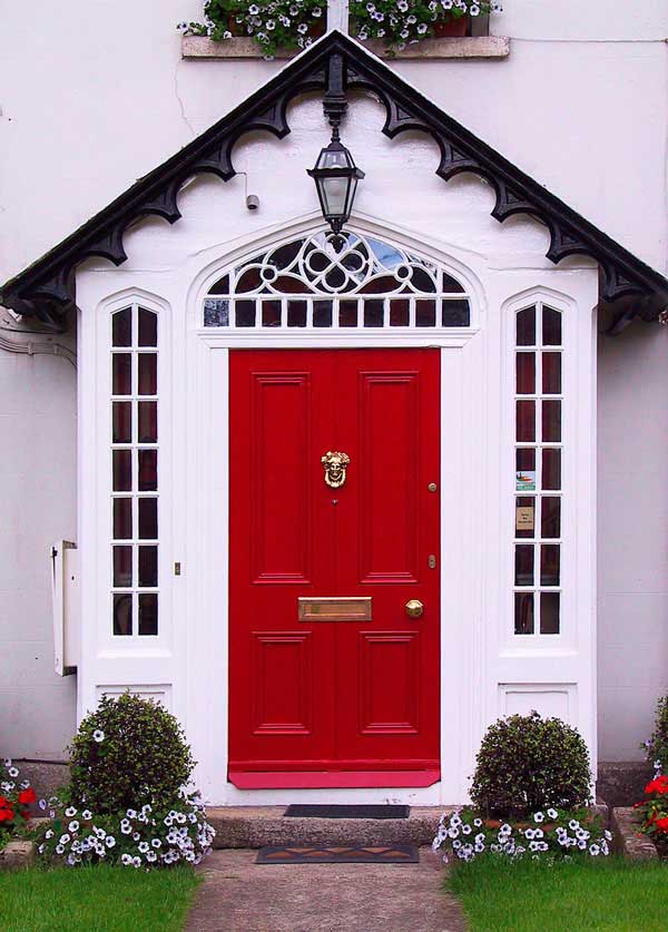 red-front-door